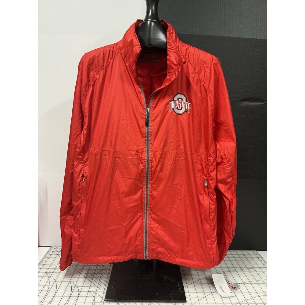NWT Campus Classics XL Lightweight Long Sleeve Windbreaker Ohio State University